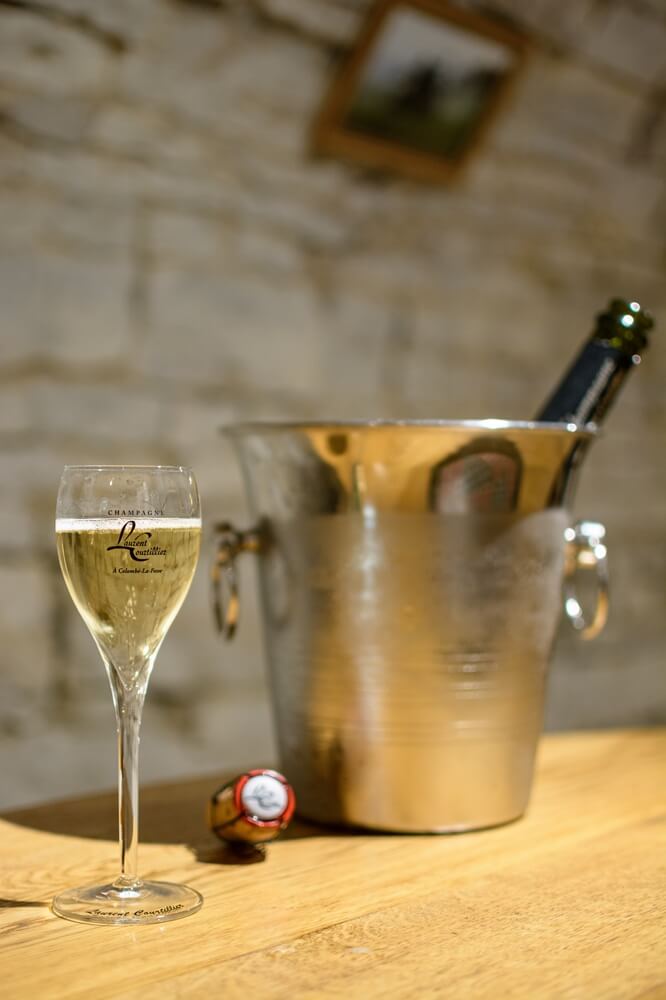Dégustation champagne cave