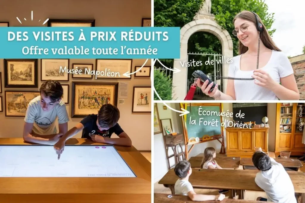 Visites à tarifs réduits
