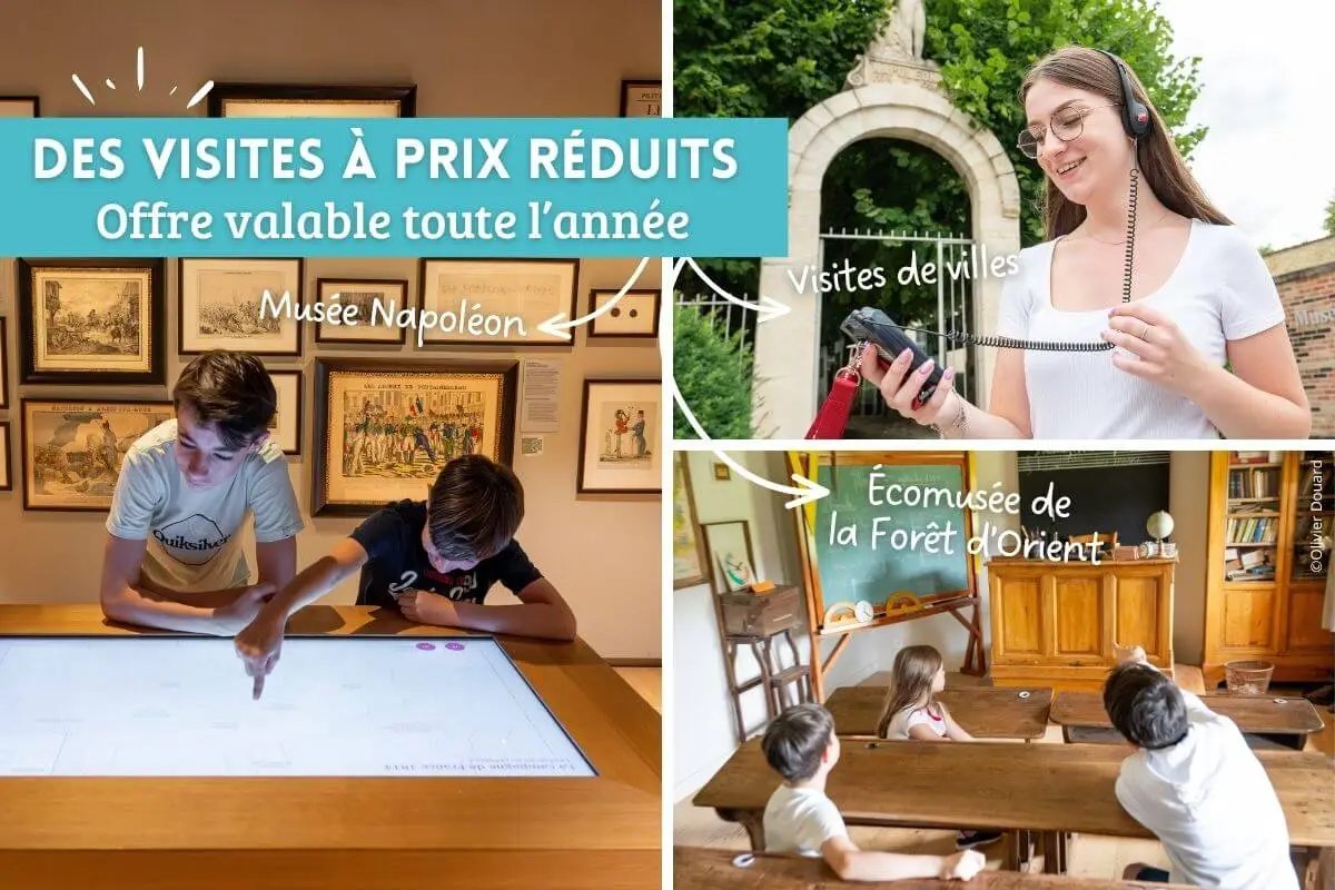 Visites à tarifs réduits