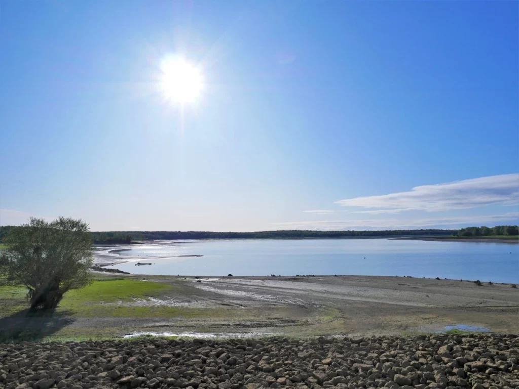 les grands lacs de champagne en hiver