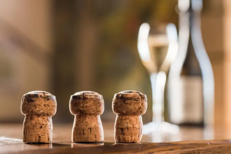 Dégustation champagne en amoureux dans l'aube